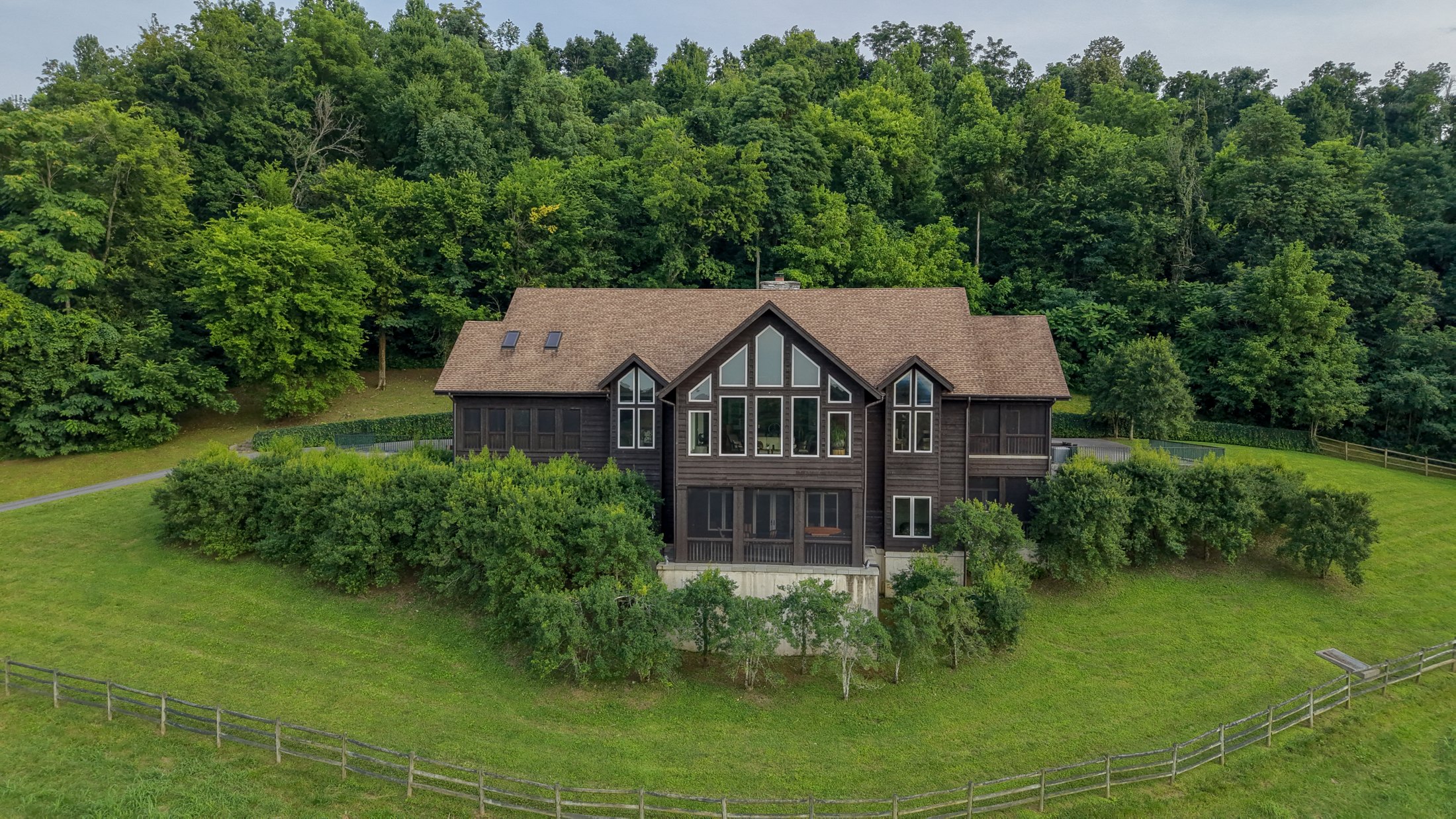 Blue Stocking Hollow framed by the Tennessee landscape